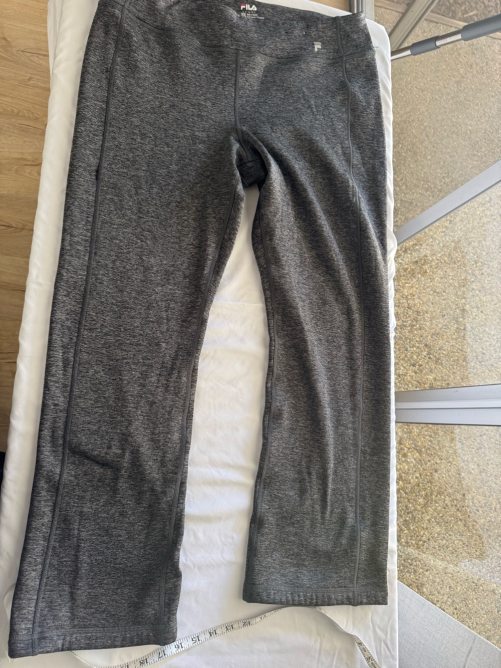 Dark Heather Gray Knit Pants